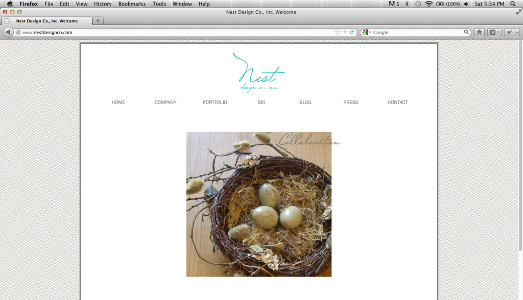 Nest Design Co., Inc. Homepage